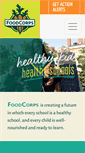 Mobile Screenshot of foodcorps.org